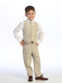 Tip Top Kids Little Boys Ink Blue Slim Fit Chaqueta Chaleco Pantalones Traje 2T-7